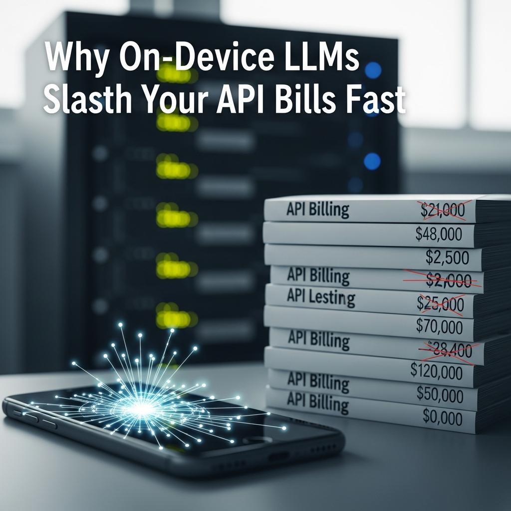 Why On-Device LLMs Slash Your API Bills Fast