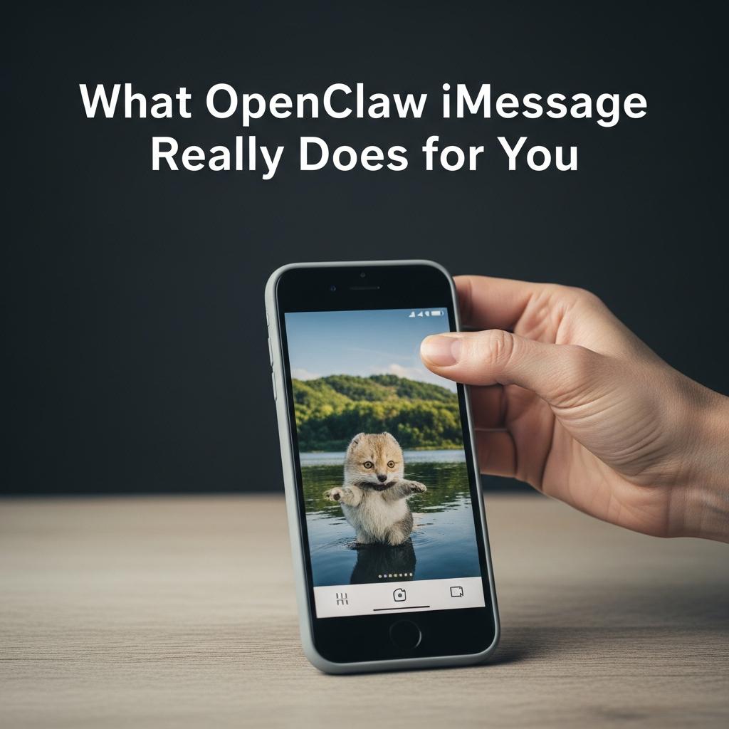 OpenClaw iMessage: Route Agent Responses to Apple Messages 1 What OpenClaw iMessage Really Does for You