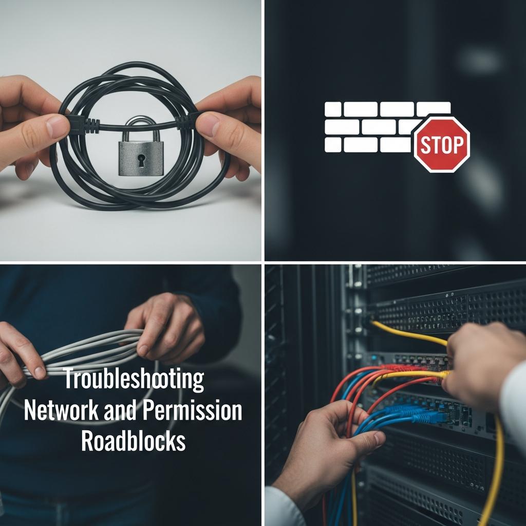 Troubleshooting Network and Permission Roadblocks