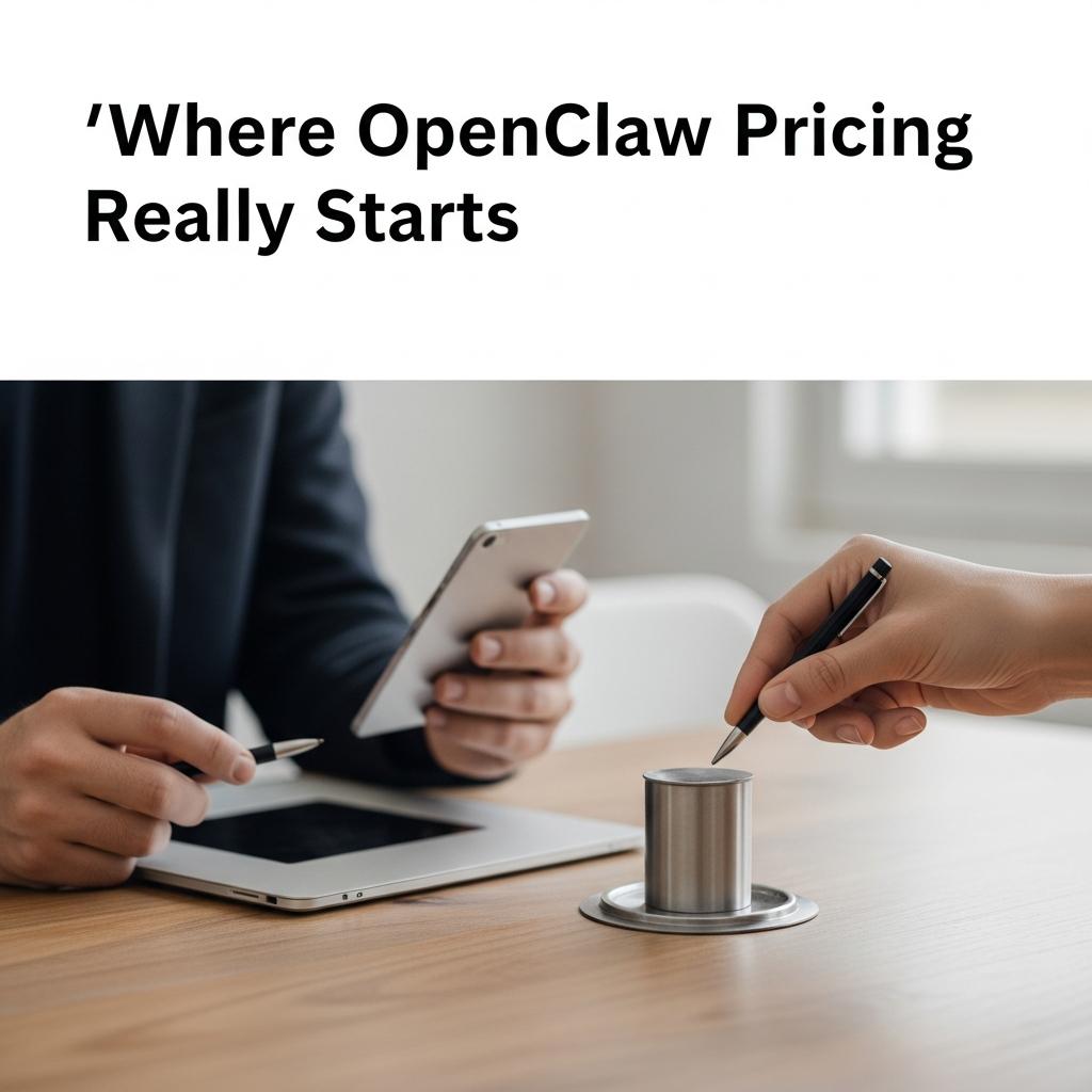 Where OpenClaw Pricing Really Starts